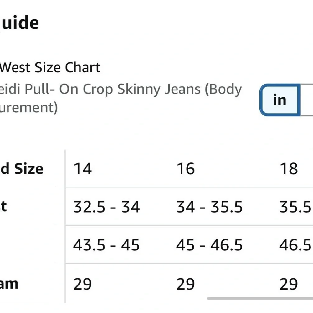 Nine West Jeans Heidi Pull On Crop size 14 - Picture 10 of 10